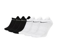 NIKE Unisexe Pack De 6 Chaussettes De Sport - Quotidien, Légères, Invisibles