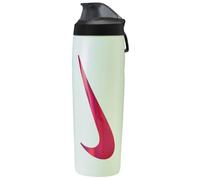 NIKE Unisexe Refuel Locking Lid Bouteille d'eau Barely Green/Black/Bright Crimson 709 ML