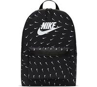 Nike Unisexe - Sac à dos Heritage-Swoosh Wave pour adulte Noir/blanc/taille unique