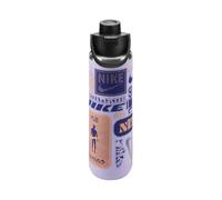Nike Unisexe SS Recharge Chug Graphic Bouteille d'eau Hydrangeas/Black/Deep Night/Apricot Agate 709 ML