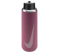 Nike Unisexe SS Recharge Straw Bouteille d'eau Peony/Black/Pink Foam 709 ML