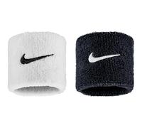 Nike Unisexe Swoosh Classic 2Pk Serre-Poignet Black/White/Black One Size
