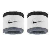 Nike Poignets courts Swoosh Classic Gris/argent Taille unique