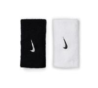 Nike Bracelet éponge Swoosh Classic Large x2 Noir/Blanc