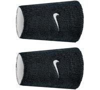 Nike Unisexe Swoosh Classic Reversible Doublewide 2Pk Serre-Poignet Black/White/Black One Size