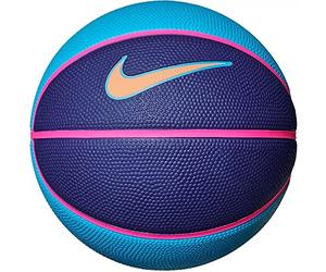 Nike Unisexe Swoosh Skills Mini Ballon de Basket Laser Blue/Deep Royal Blue/Hyper Pink/Orange Tranc 3