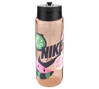 Nike Unisexe TR Renew Recharge Straw Bouteille d'eau Washed Coral/Black/Midnight Navy/Midnight Navy 709 ML