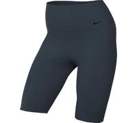 Nike Universa HQ6823-478 Short de Cyclisme pour Femme, avec Maintien Moyen et Taille Haute, pour Femme, Bleu Armory, Anthracite/Bleu riftblue, Taille XS