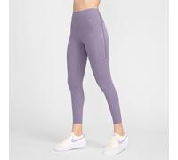 Nike Universa Women's Medium-Support High-Waisted 7/8 Leggings With Pockets Aube/Noir 8 (XS) Female