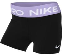 Nike Upper Thigh Length Tight W NP 365 Short 3In, Black/Lilac Bloom/White, CZ9857-023, XL
