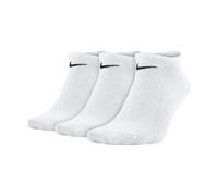 Nike Value No Show Socks (Pack of 3) White/Black S