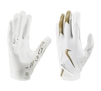 Nike Vapor Jet 8.0 Gants de football Blanc/doré Taille S