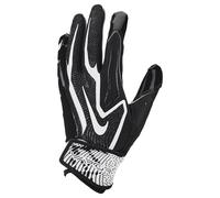 Nike Vapor Jet 9.0 FG Gants de football américain pour enfant Black/Black/White L