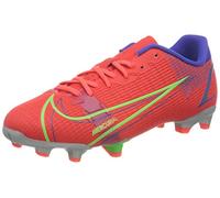 Nike Vapor14 Academy FG/MG Chaussures de Foot Bright Crimson/Metallic Silver 3,5Y