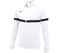 Nike Veste de Football de Survêtement en Tricot pour Garçon, Blanc/Noir, XS