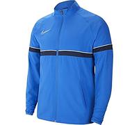 Nike Veste de Football de Survêtement Tissée pour Homme, Bleu (Royal/Blanc/Obsidienne/Blanc), XXL