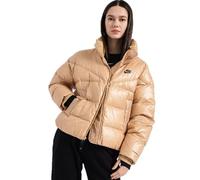 NIKE Veste de sport Therma-Fit City Series pour femme, chanvre synthétique/remplissage noir, taille M