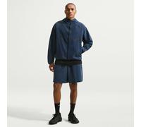 Nike Veste Tech Shori Knit Coupe-Vent - Bleu Foncé/Noir Medium