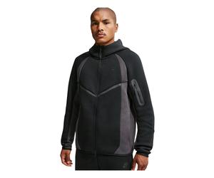Nike - Veste Windrunner Tech Color-Block Entièrement Zippée en Fleece - Homme - Sport - Noir - Taille: XL