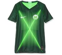 Nike VFLW Y NK BRT STAD JSY SS HM T-Shirt de Football Enfant Pro Green/Green Strike/(White) (No Sponsor) FR : L (Taille Fabricant : L)