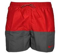 Nike Volley Short de Bain pour Homme 12,7 cm, Homme, Slips de Bain, NESSB451-614, Rouge (University Red), S