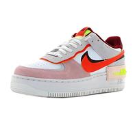 Nike W Af1 Sage Low, Chaussures de Basket-Ball pour Femme, Team Red Orange Pearl Volt Summit White Photon Dust, 38.5 EU