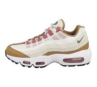 Nike W AIR Max 95, Chaussure de Gymnastique, Summit White/Green Noise-Wheat-Phantom-LT Bone-ARCHAEO Pink,