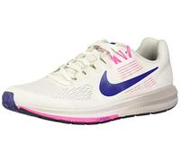 Nike W Air Zoom Structure 21, Sneakers Basses Femme, Multicolore (Summit White/Deep Royal Blue/Vast Grey 001), 40 EU