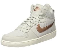 Nike W Court Borough Mid Prem, Chaussures de Basketball Femme, Beige (Light Bone/MTLC Red Bronze/sail), 40 EU