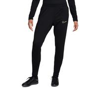 Nike W NK DF Academy Pantalon, Noir/doré métallisé, L Femme