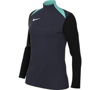 Nike W NK DF Acdpr24 Drill Top K Haut à Manches Longues, Obsidienne/Noir/Turquoise Hyper/Blanc, s Femme