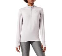 Nike W NK DF Element Top HZ Sweatshirt Women's, Silver Lilac/Venice/HTR/Reflective Silv, S