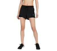 Nike W NK DF FLX ESS 2-in-1 SHRT, Shorts Femme, Black/Black/(White), XS