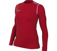 Nike Dri-fit Park 20 Long Sleeve T-shirt Rouge M Femme