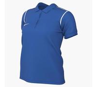 Nike W NK DF Park20 Polo à Manches Courtes, Bleu Roi/Blanc, s Femme