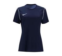 Nike W NK DF Park20 Top SS Haut à Manches Courtes, Bleu Nuit/Blanc, XS Femme
