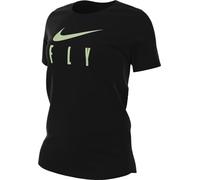Nike W NK DF Swoosh Fly Grx T-Shirt Haut, Noir, m Femmes