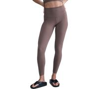 Nike W NK DF ZENVY HR 7/8 RIB TGHT Leggings XL Marron