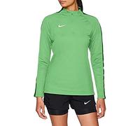 Nike W NK Dry Acdmy18 Dril Top Ls T-Shirt à Manches Longues Homme Lt Green Spark/Pine Green/(White) FR: S (Taille Fabricant: S)