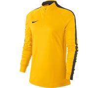Nike W NK DRY ACDMY18 DRIL TOP LS Tee-shirt à manches longues XL Jaune