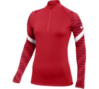 Nike W NK DRY STRIKE 1/4 ZIP DRILL TOP Tee-shirt à manches longues XL Rouge