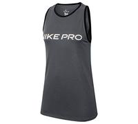 Nike W NK Dry Tank Leg Novelty Débardeur Femme Iron Grey/(Black) FR: S (Taille Fabricant: S)