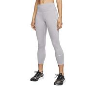 Nike W NK Epic LX Crop Pantalon de Sport Femme, Atmosphere Grey/Vast Grey/HTR/(Reflective Silv), FR : S (Taille Fabricant : S)