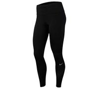 Nike W NK Epic LX TGHT Pantalon de Sport Femme, Black/(Reflective Silv), FR : XS (Taille Fabricant : XS)
