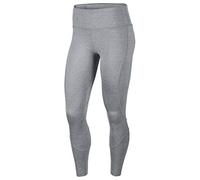 Nike W NK Epic LX TGHT RNWY REFLCT Pantalon de Sport Femme, Particle Grey/HTR/(Reflective Silv), FR : S (Taille Fabricant : S)