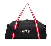 Nike W NK Gym Club-Retro, Sacs Mixte, Noir/Rouge université/Voile, Taille Unique