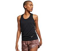 Nike W NK Infinite Débardeur de Sport pour Femme S Black/(Reflective Silv)