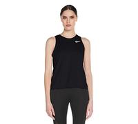 Nike W NK Miler Tank Débardeur Femme Black/(Reflective Silv) FR: XS (Taille Fabricant: XS)