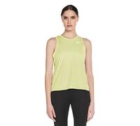 Nike W NK Miler Tank Débardeur Femme Limelight/(Reflective Silv) FR: XL (Taille Fabricant: XL)