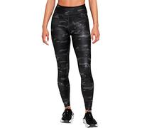 Nike W NK One DF Camo Mr TGT Leggings, DK Smoke Grey/White, S Women's